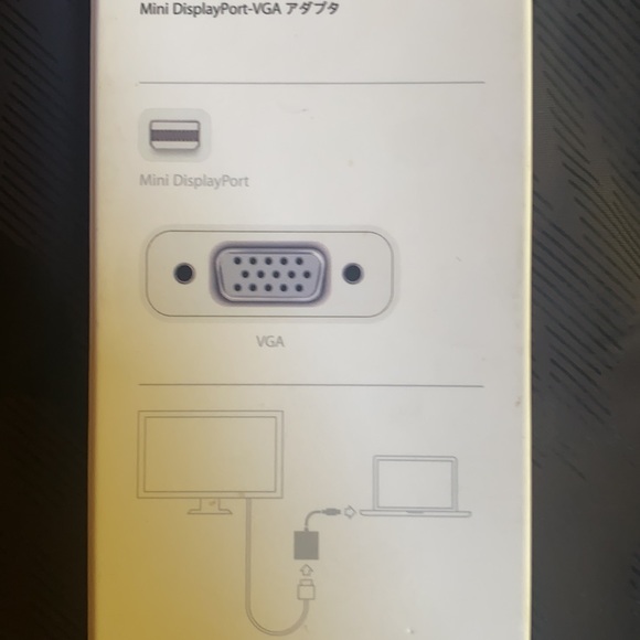 Apple Mini DisplayPort to VGA Adaptor - Picture 5 of 6